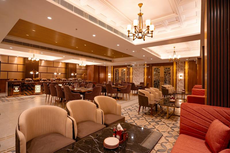 Symbolic image: hotel lounge