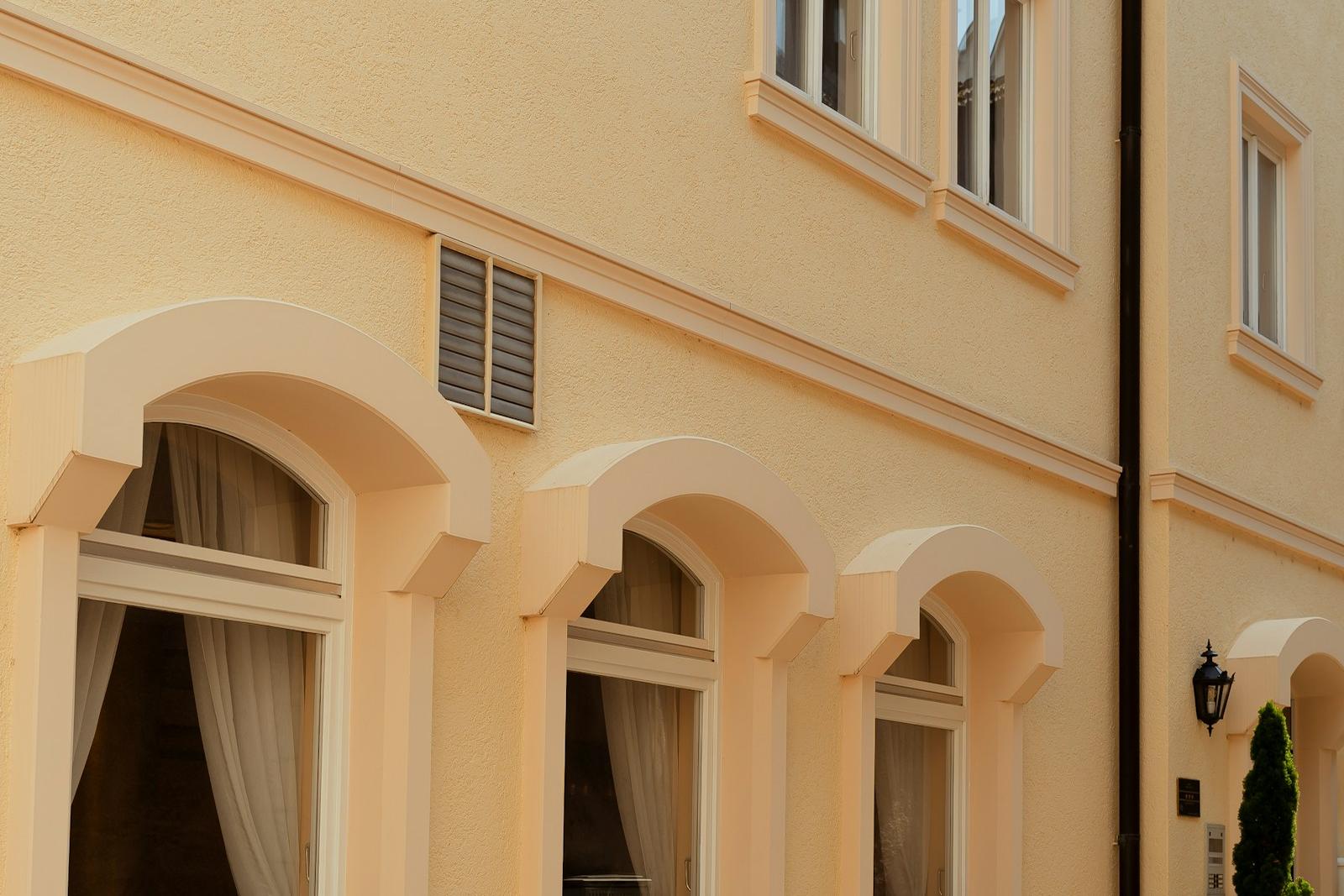 Hotelfassade in Baden-Baden